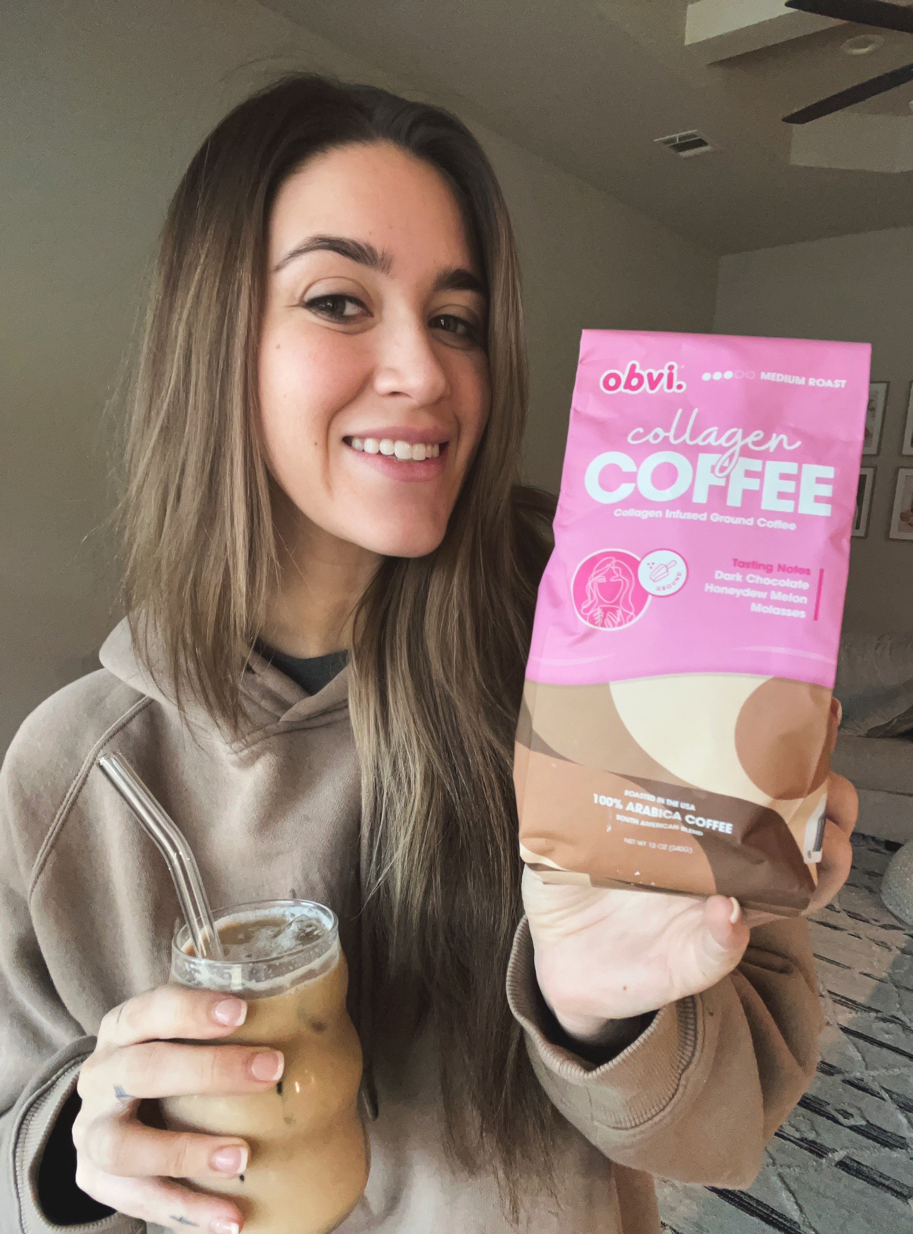 Obvi x Coffee Over cardio Collagen Coffee