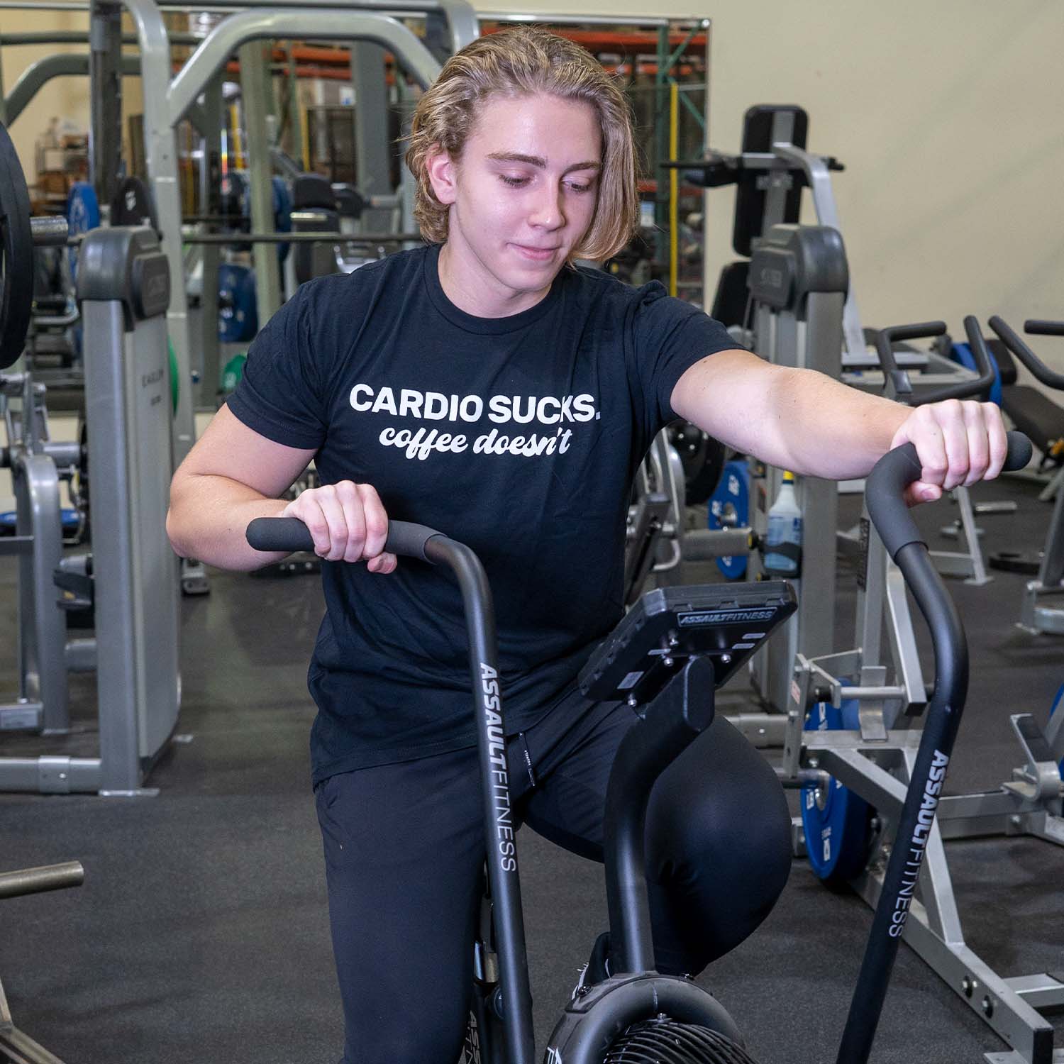 Cardio Sucks, Coffee Doesn't Tee