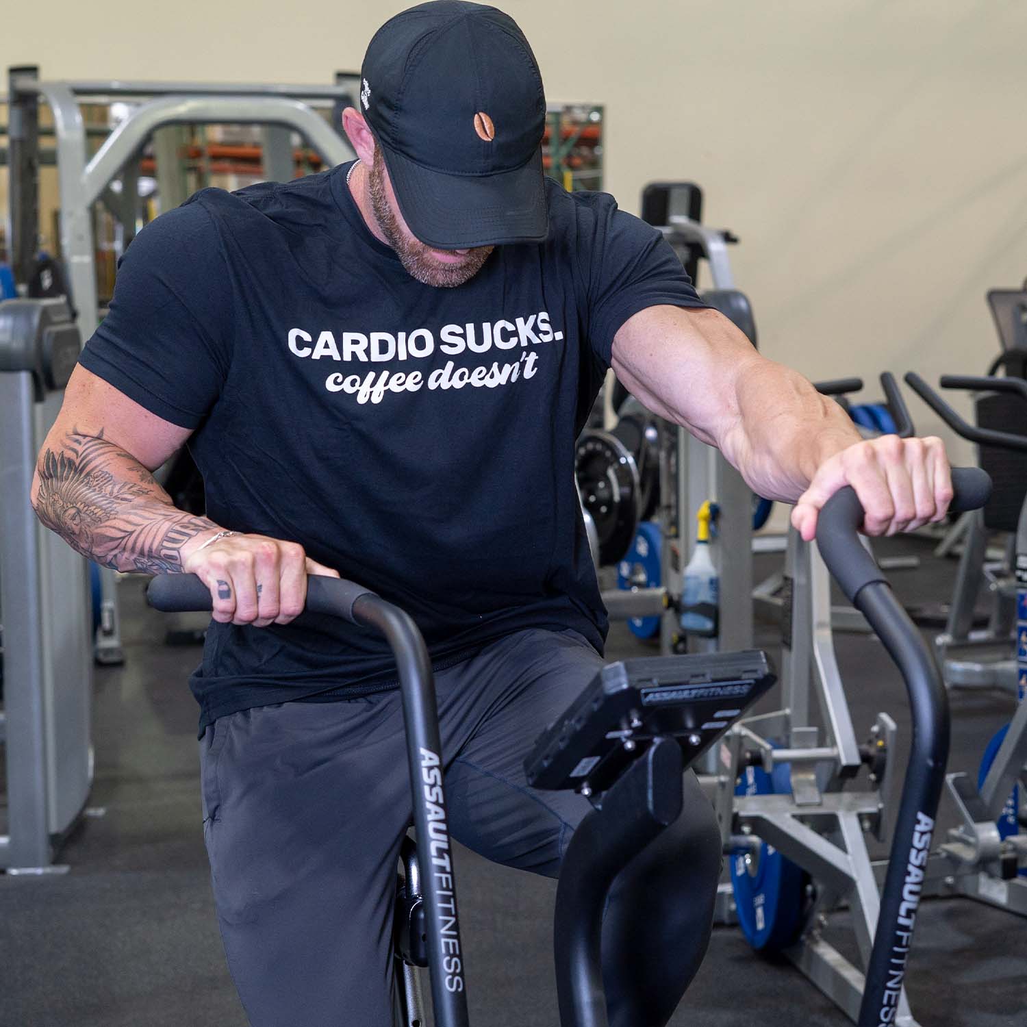Cardio Sucks, Coffee Doesn't Tee