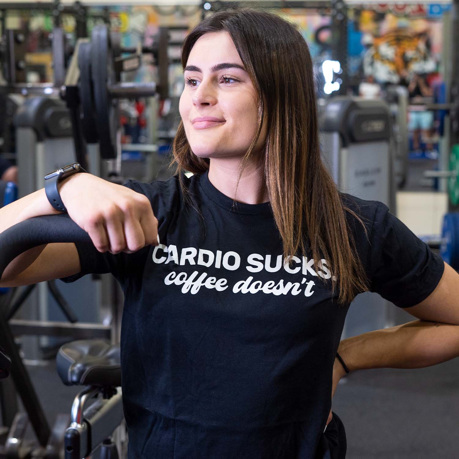 Cardio Sucks, Coffee Doesn't Tee