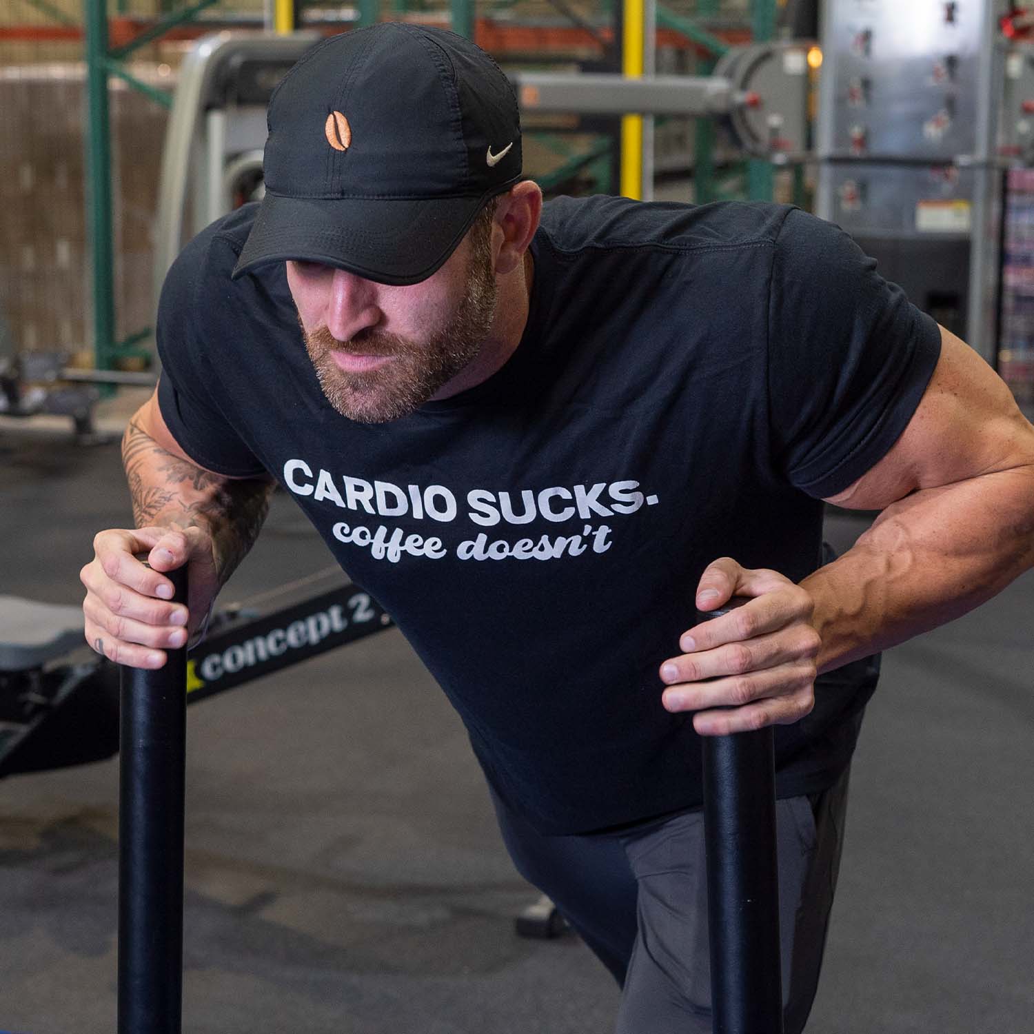 Cardio Sucks, Coffee Doesn't Tee