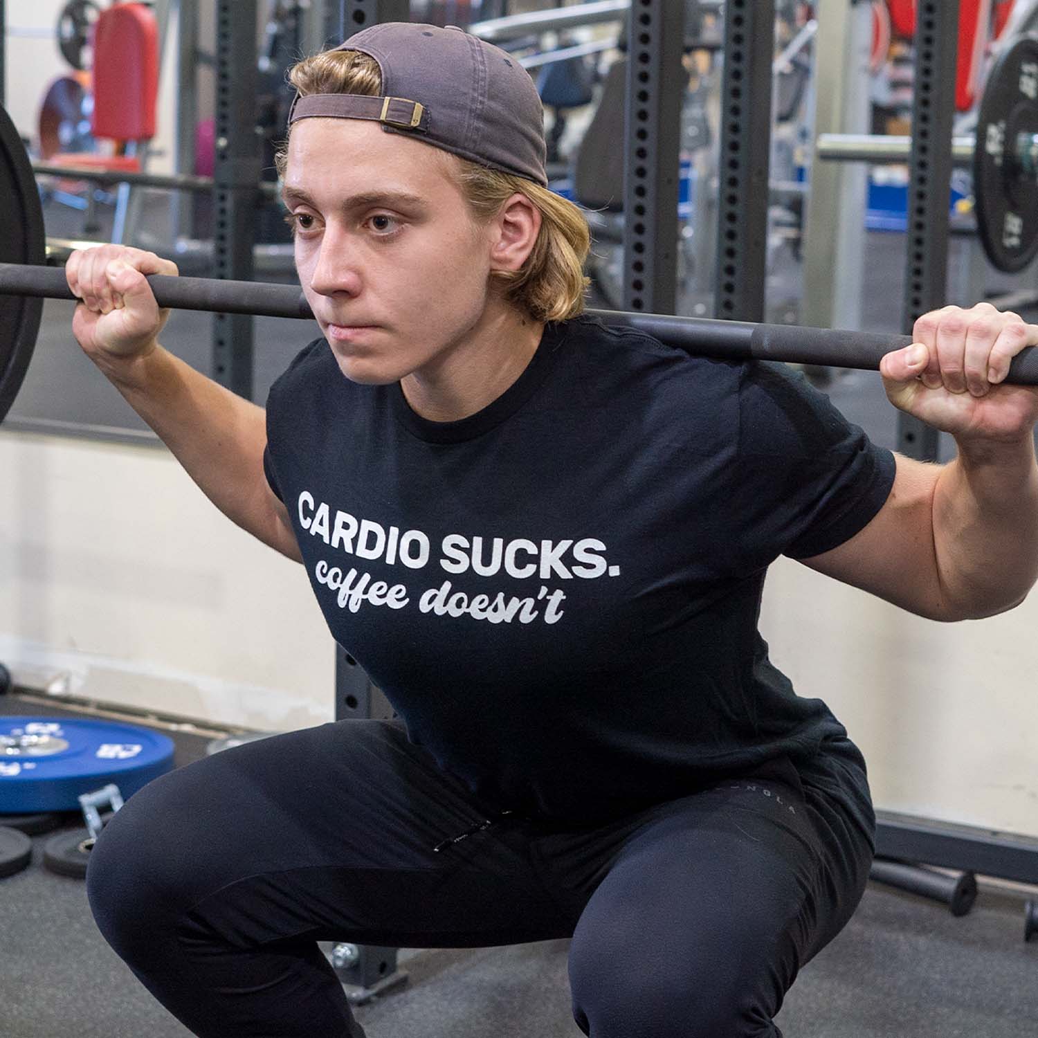 Cardio Sucks, Coffee Doesn't Tee