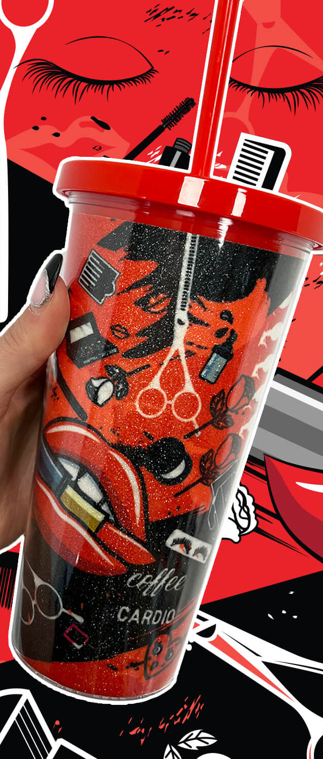 20oz Beauty- Tumbler