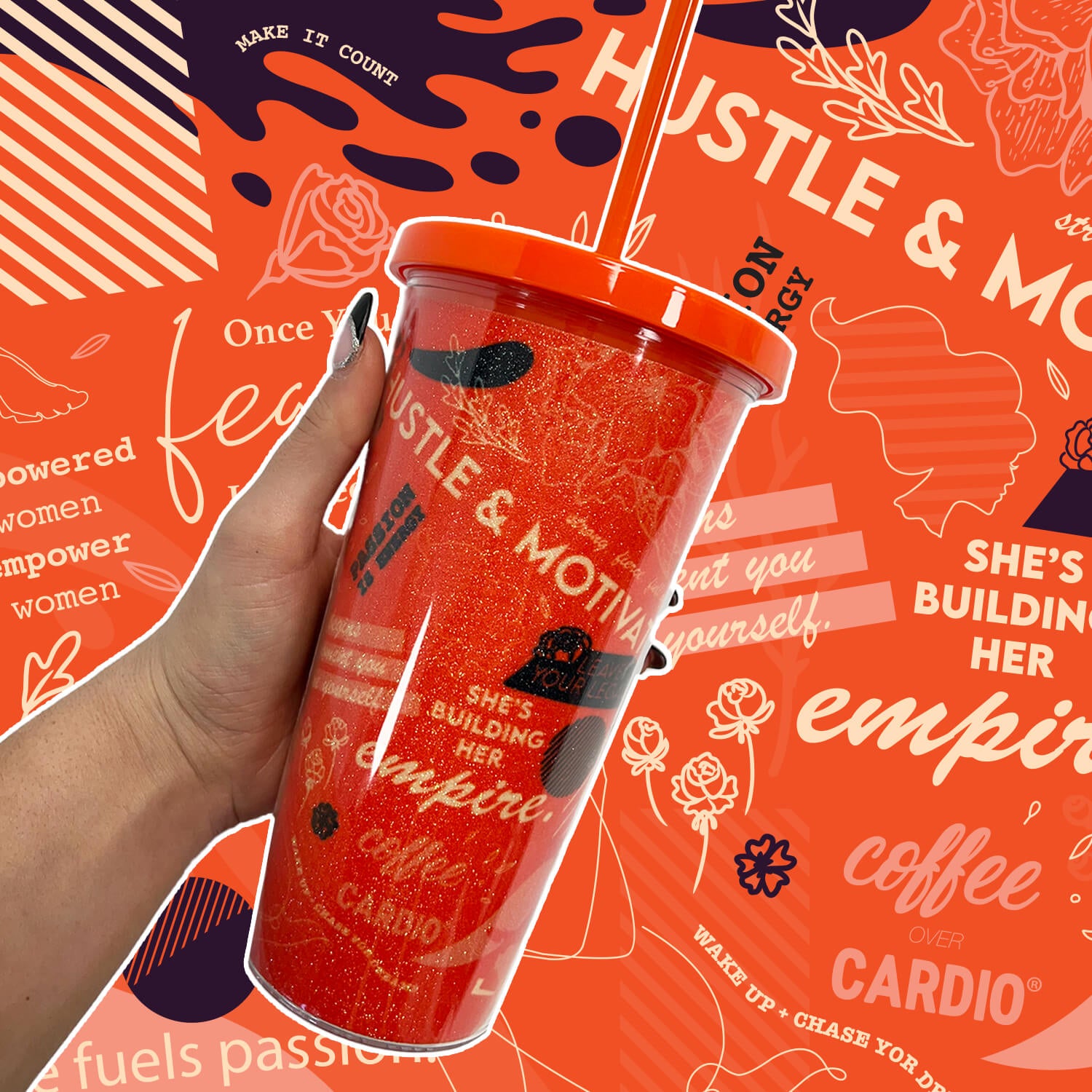 20oz Motivated Me- Tumbler