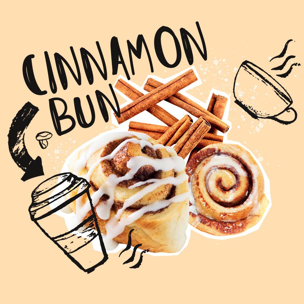 Coffee - Messy Bun - Cinnamon Bun Coffee