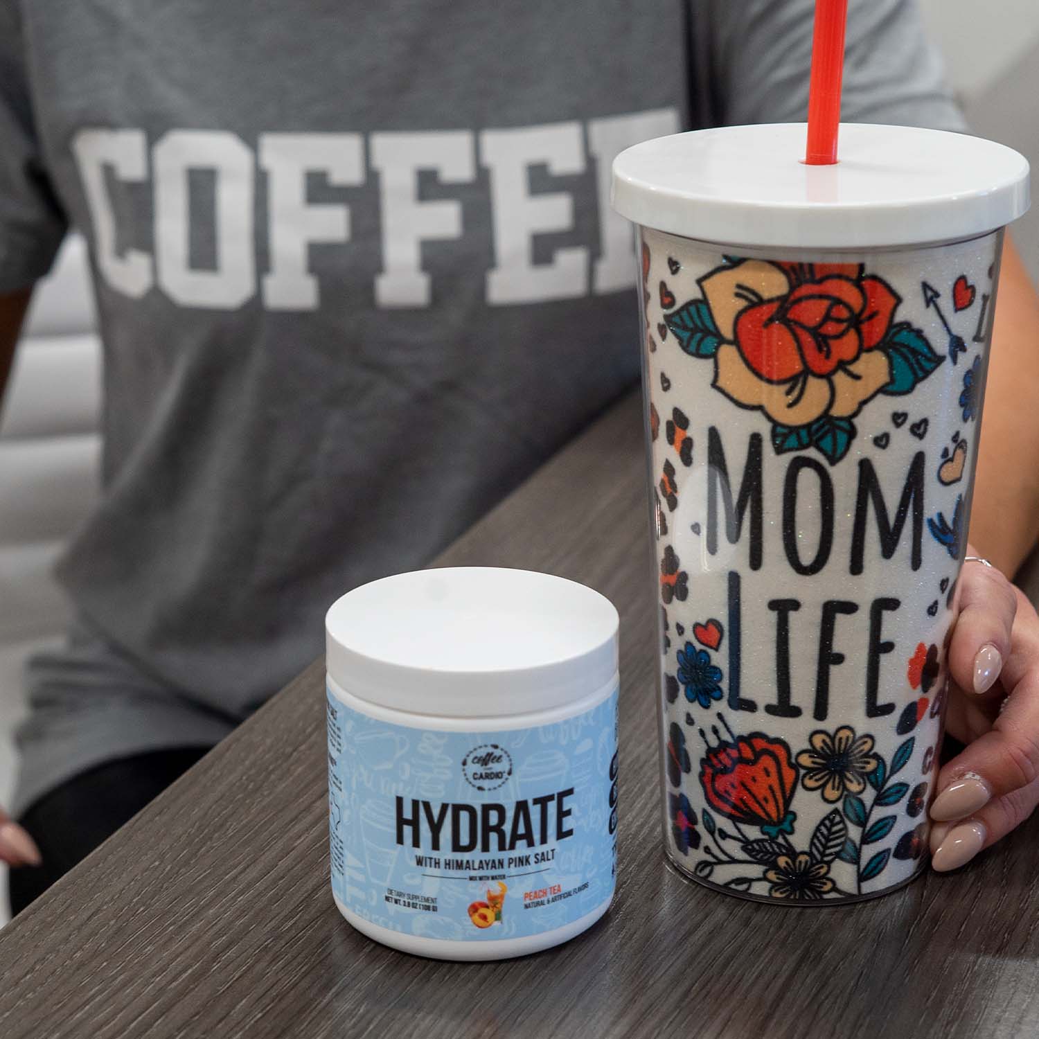 20oz Mom Life- Tumbler